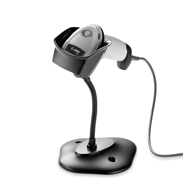 ZEBRA SCANNER KIT DS2208 2D-SR USB STAND WHI