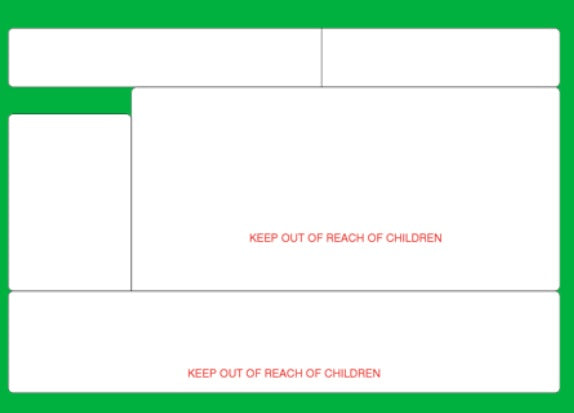 LABEL THERM PERM 102X68 500/R 38MM FRED PHARMACY