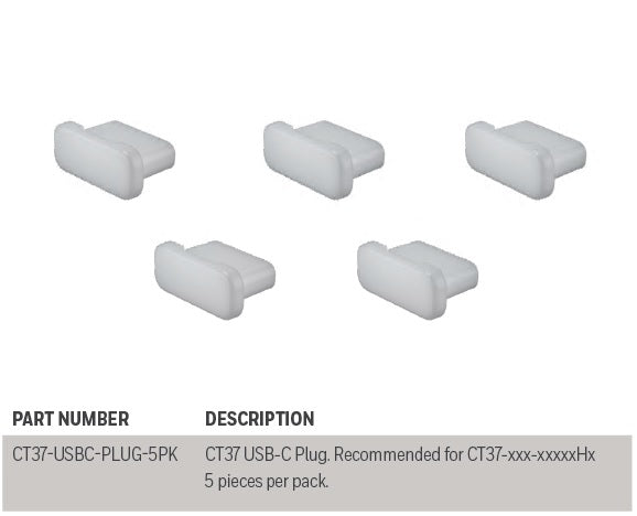 HONEYWELL USB-C PLUG CT37 5/PK