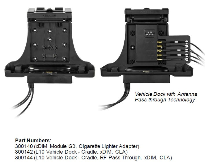 ZEBRA DOCK VEHICLE CRADLE L10