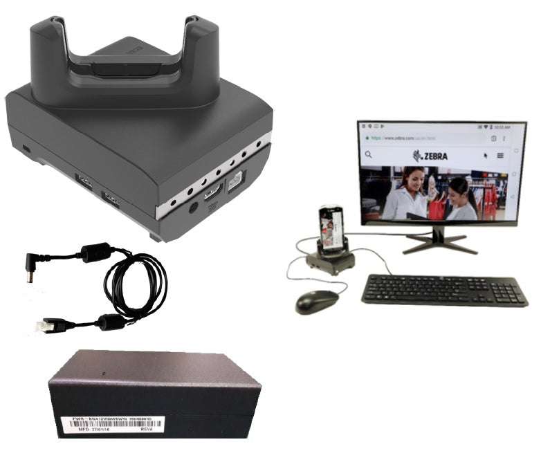 ZEBRA DOCK KIT CHARGE/HDMI 1-BAY EC50/EC55