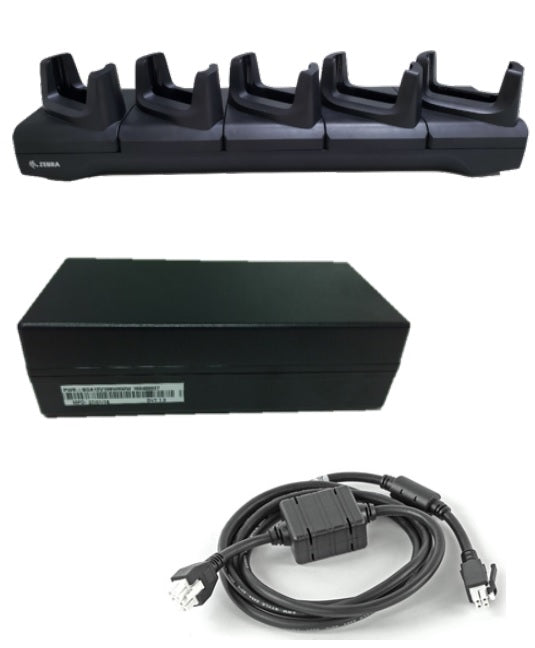 ZEBRA MULTIDOCK KIT CHARGE/ETH 5-BAY EC50/EC55