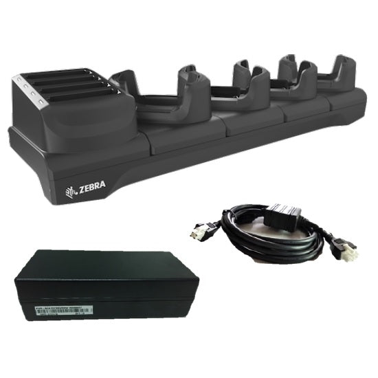 ZEBRA MULTIDOCK KIT CHARGE+BATT 4-BAY TC53/TC58