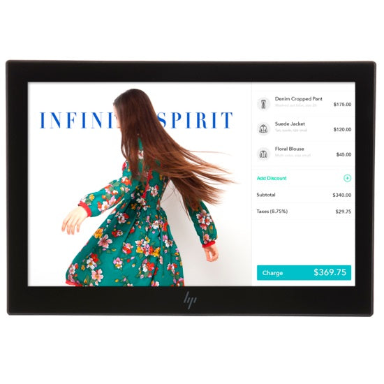 HP CDU 10-INCH TOUCH NO/STD BLK FOR ENGAGE 1 PRO