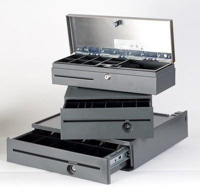 TOSHIBA CASH DRAWER WIDE USB RAVEN BLACK