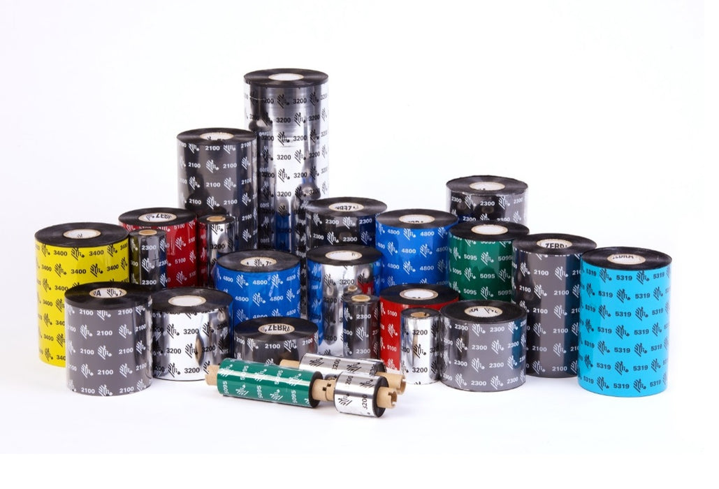 ZEBRA RIBBON WAX/RESIN 3300 D/TOP 110MM X 74M