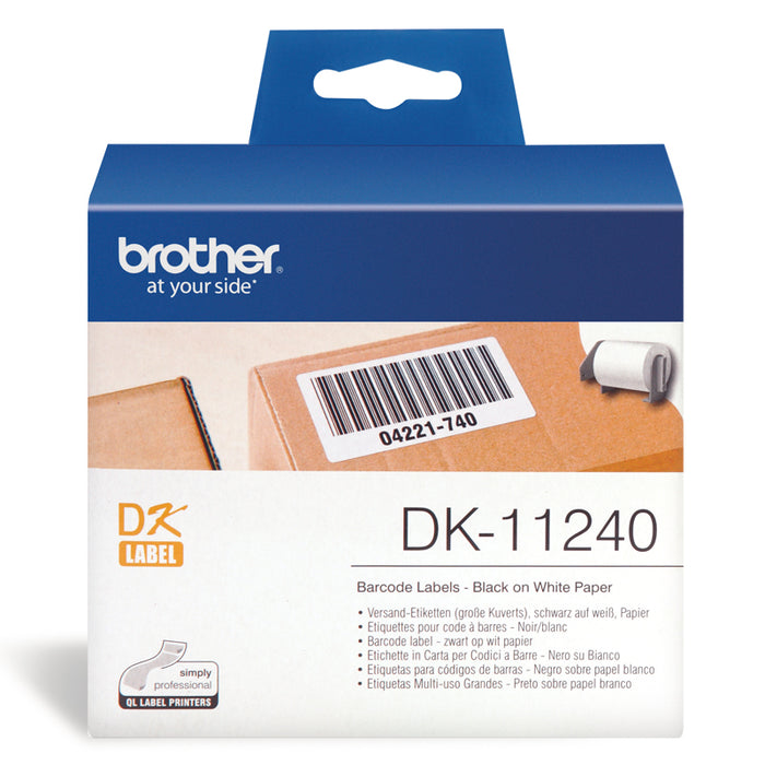 BROTHER LABEL STD 102X51 LARGE MULTI 600/R WHITE