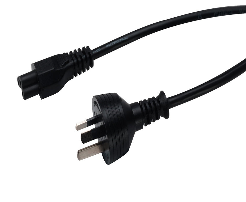CABLE 3PIN CLOVER IEC-C5 1.8M BLK ANZ