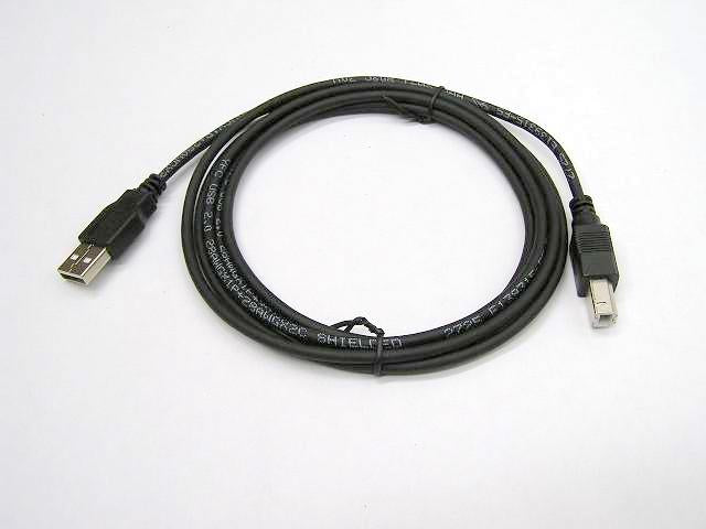 PRINTER CABLE USB A/B BLK
